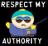 Respect my authority!