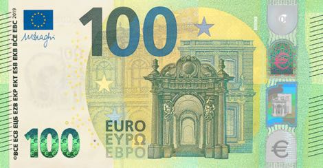 Ecb Presents New 100 And 200 Euro Banknotes Stevenbron Nl