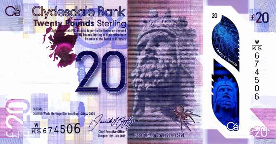 New Uncirculated Condition 19th January 2009 Details about   Bank Of Scotland £20 Banknote 